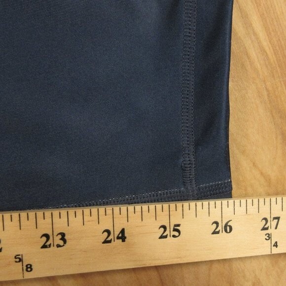 AQUAFLAUGE Performance Apparel Fishy Yoga Pants Womens Size S Mid Rise Waistband - Picture 10 of 10